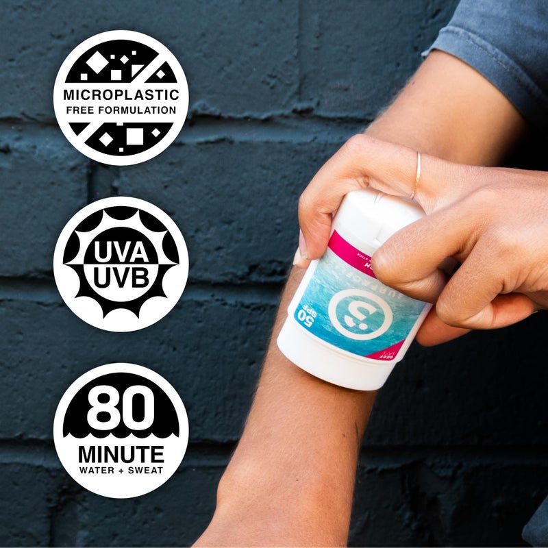 surface sun systems Surface TROPIX Sheer Touch Sunscreen Stick, Water Resistant, UVA/UVB Broad Spectrum, Fast Drying Protection, PABA Free - SPF 50-1 PACK - Image 4